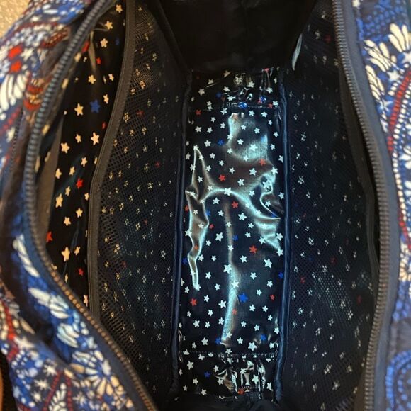 Vera Bradley Large Blush & Brush Case  - Fireworks Paisley in Signature … - Picture 6 of 8